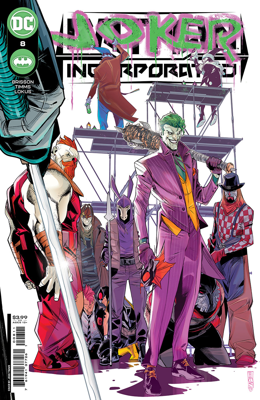 Batman Incorporated Vol 3 #8 Cover A Regular John Timms Cover