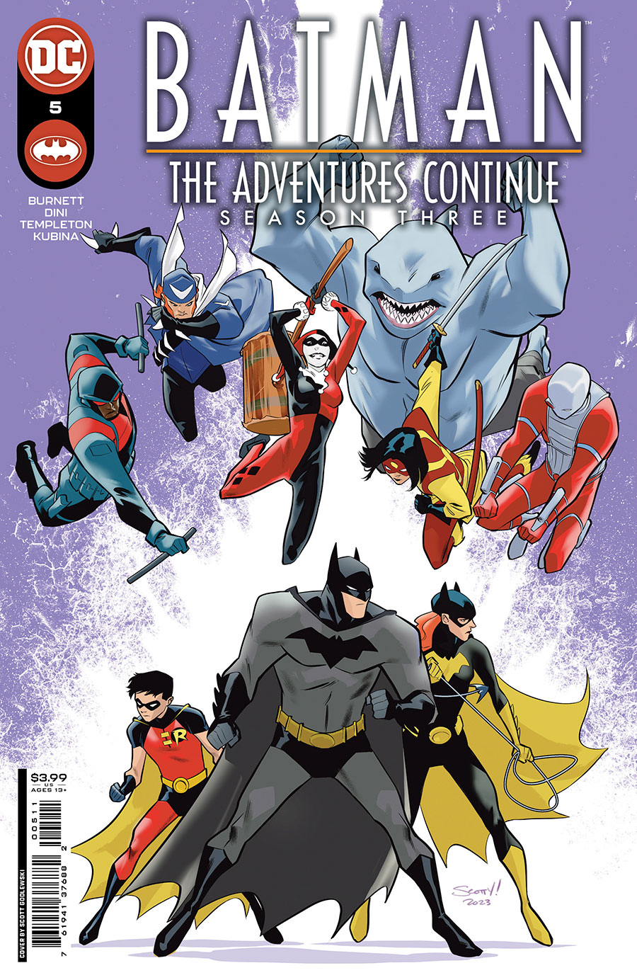 Batman The Adventures Continue Season III #5 Cover A Regular Scott Godlewski Cover