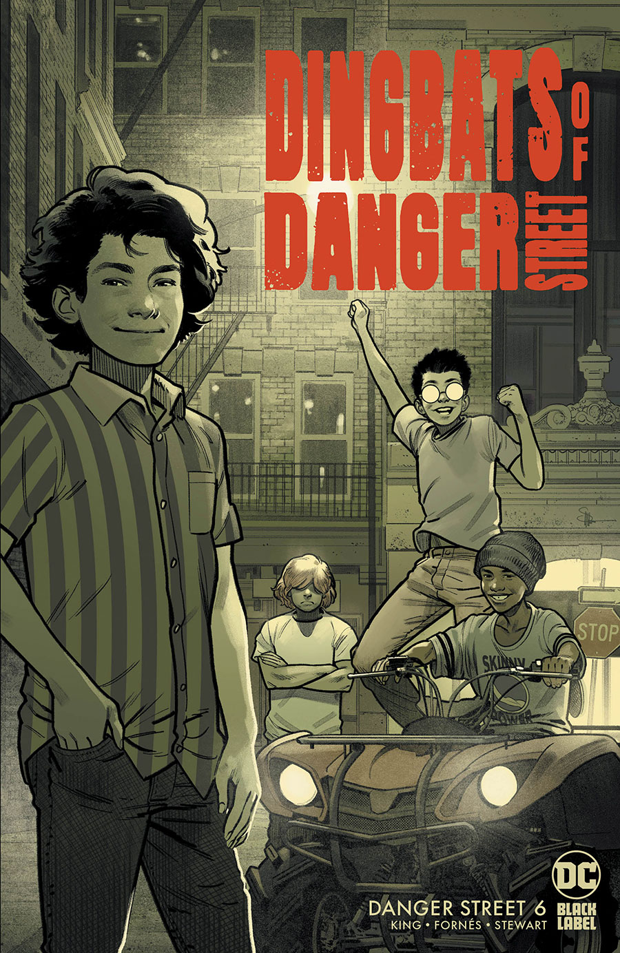 Danger Street #6 Cover B Variant Evan Doc Shaner Card Stock Cover