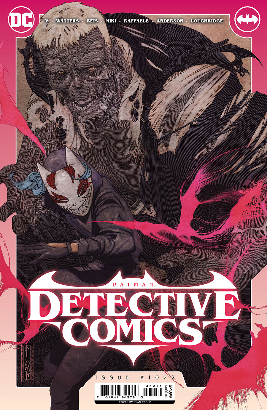 Detective Comics Vol 2 #1072 Cover A Regular Evan Cagle Cover