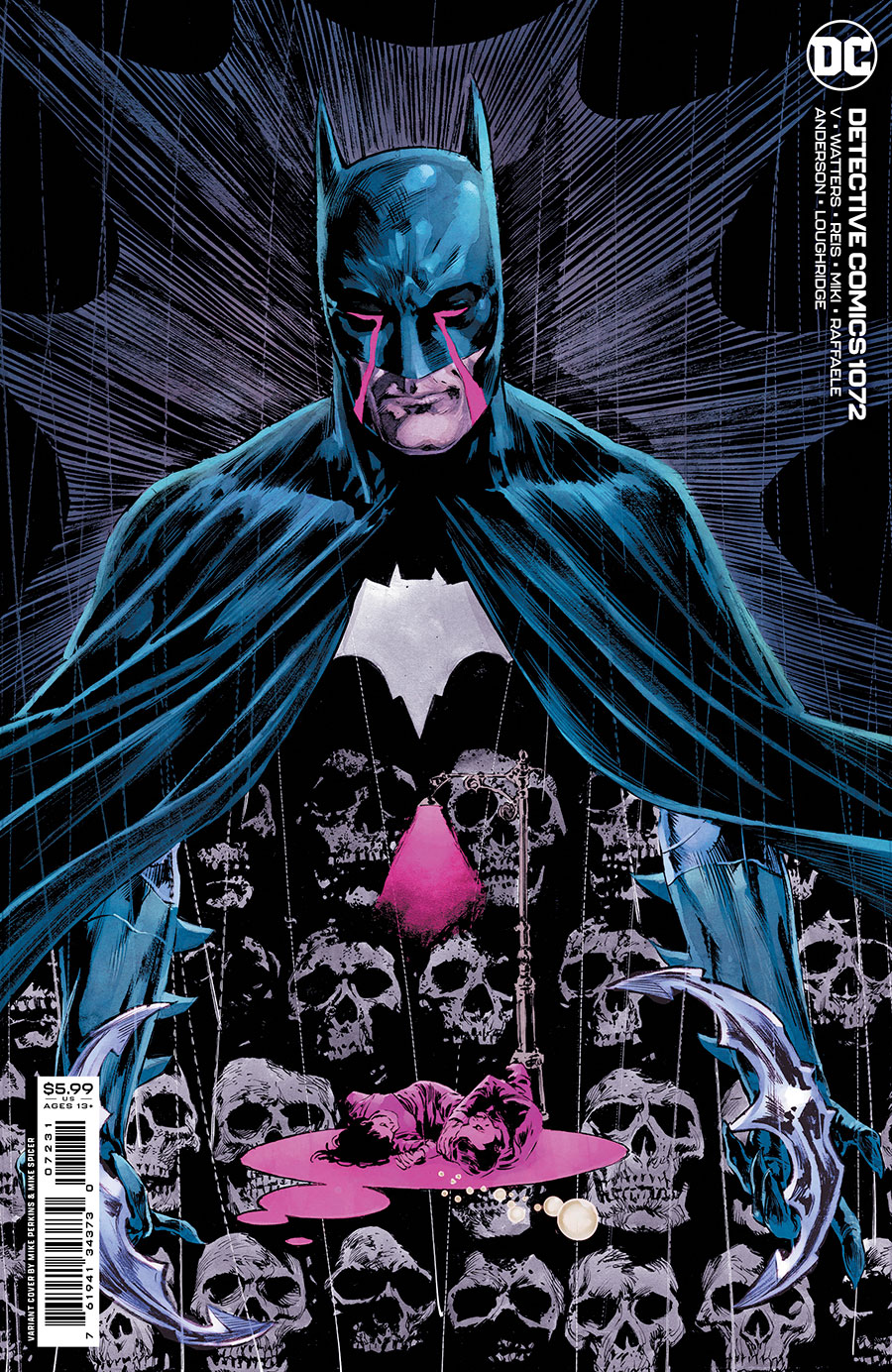 Detective Comics Vol 2 #1072 Cover C Variant Mike Perkins Card Stock Cover
