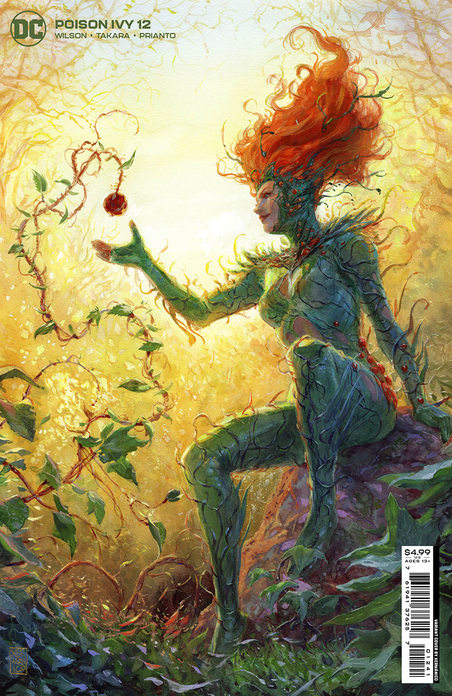 Poison Ivy #12 Cover C Variant Xermanico Card Stock Cover