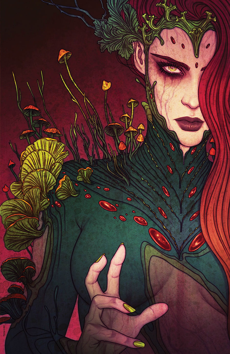 Poison Ivy #12 Cover E Incentive Jenny Frison Foil Variant Cover