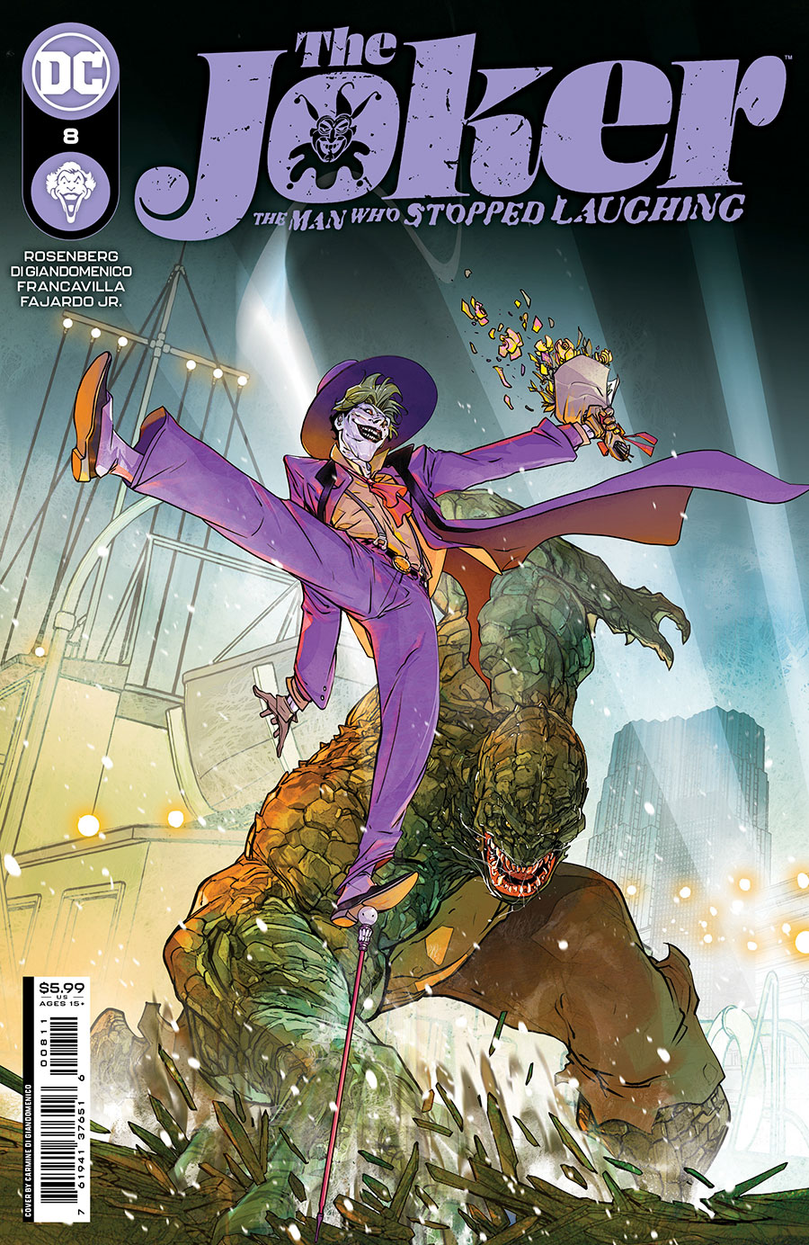Joker The Man Who Stopped Laughing #8 Cover A Regular Carmine Di Giandomenico Cover