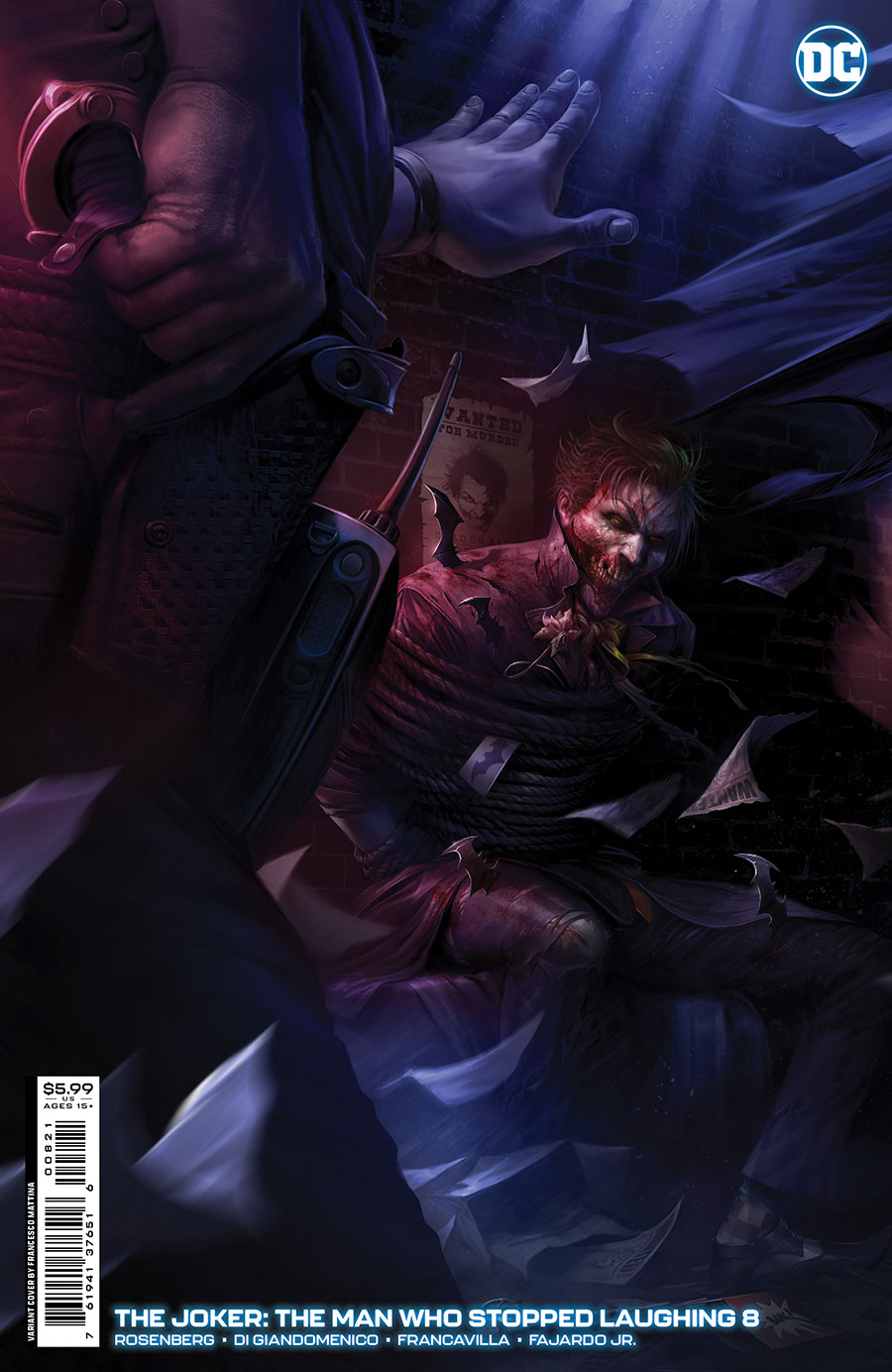 Joker The Man Who Stopped Laughing #8 Cover B Variant Francesco Mattina Cover