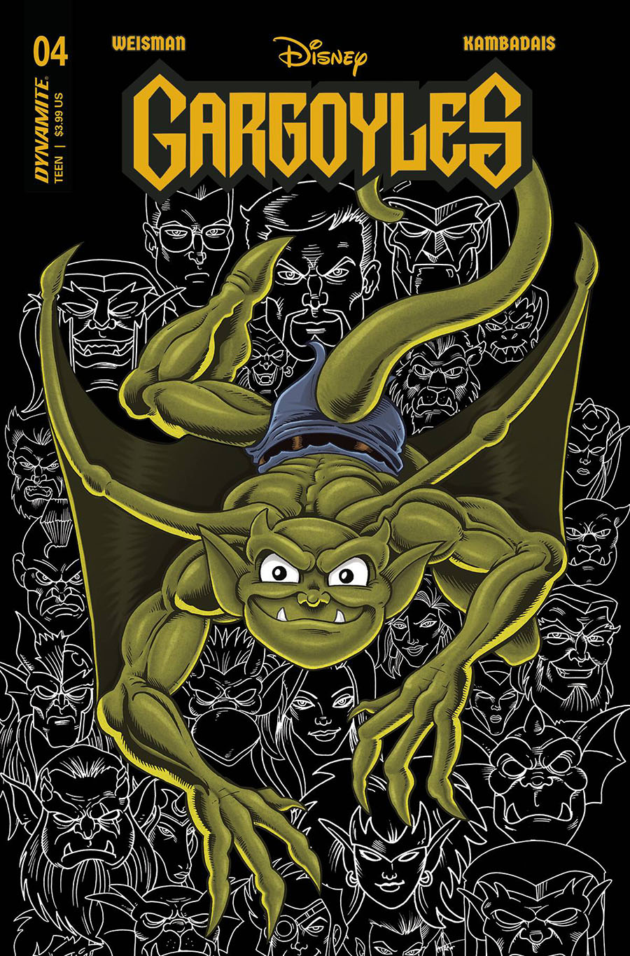Gargoyles Vol 3 #4 Cover T Variant Ken Haeser Cover