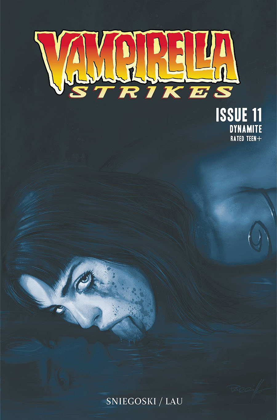 Vampirella Strikes Vol 3 #11 Cover N Incentive Lucio Parrillo Tint Cover