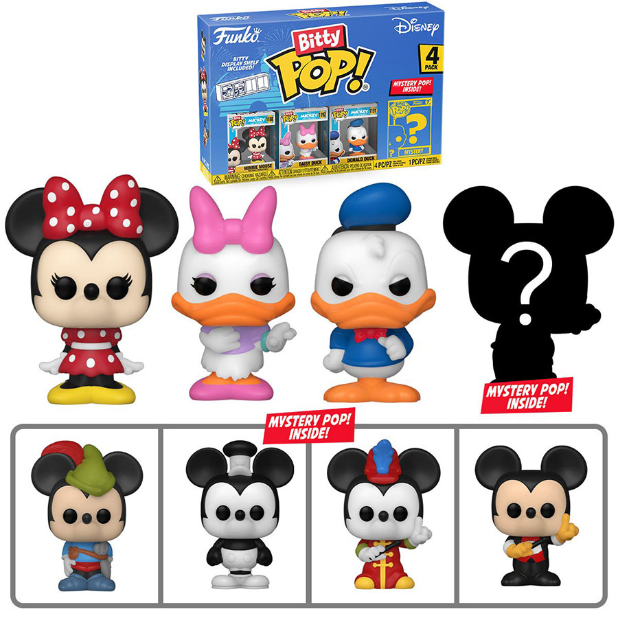 Bitty POP Disney Minnie Mouse 4-Pack Vinyl Figure