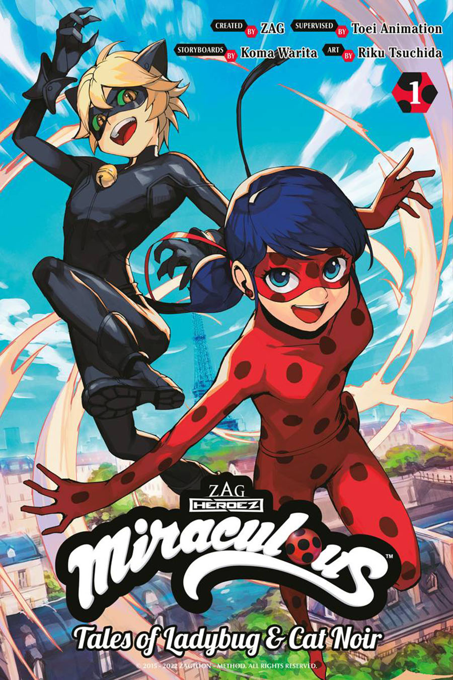 Miraculous Tales Of Ladybug And Cat Noir Manga Vol 1 GN