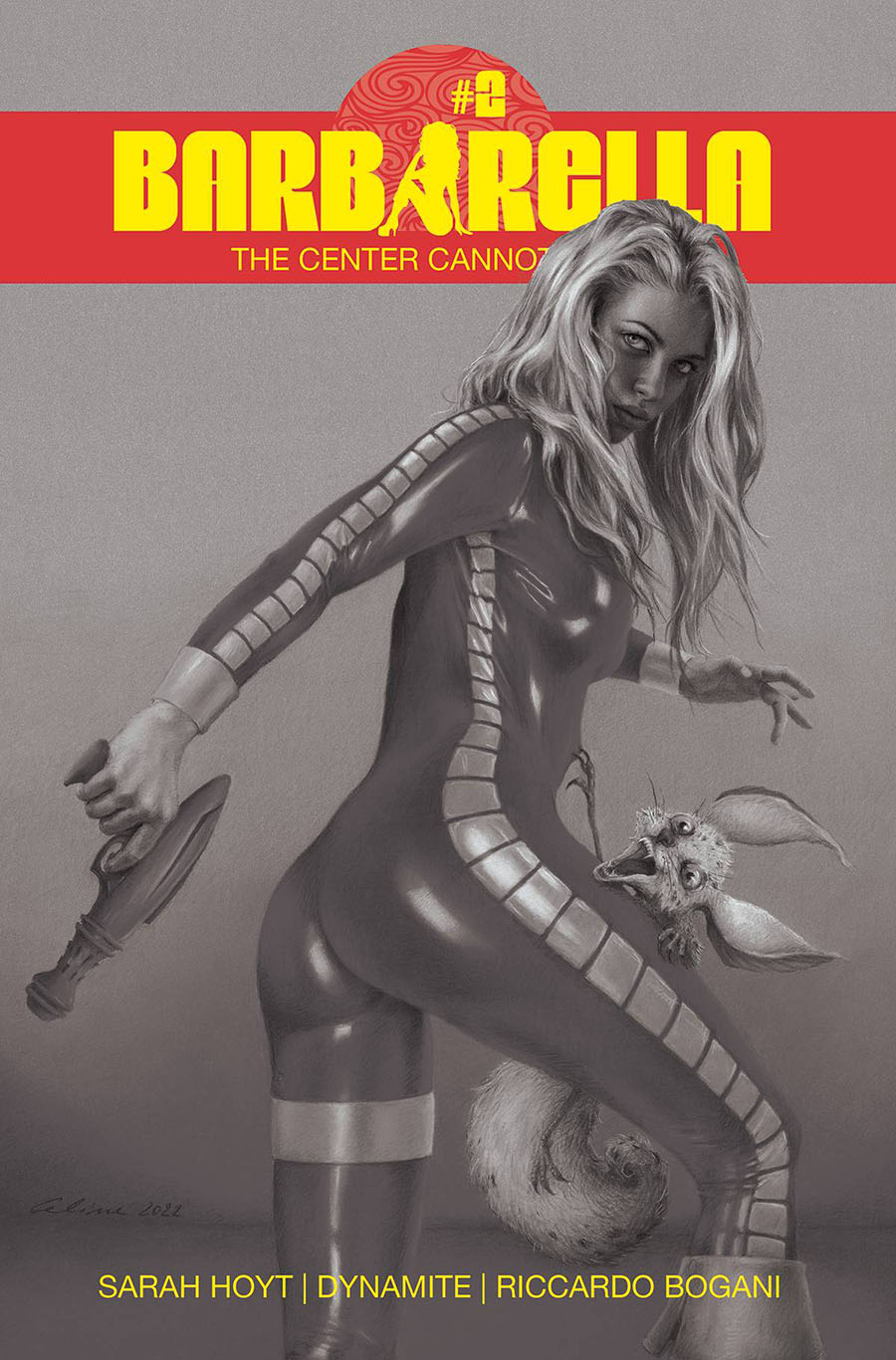 Barbarella Center Cannot Hold #2 Cover N Incentive Celina Black & White Cover