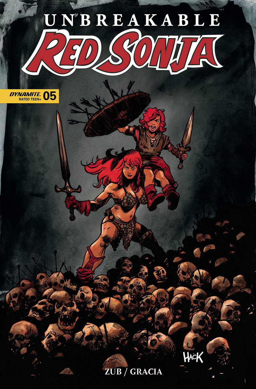 Unbreakable Red Sonja #5 Cover L Variant Robert Hack Cover