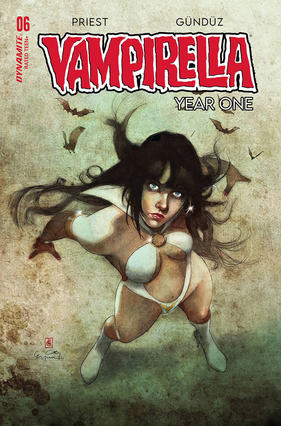 Vampirella Year One #6 Cover N Variant Ergun Gunduz Cover