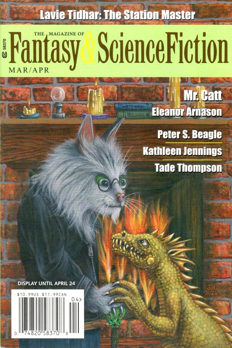 Fantasy & Science Fiction Digest Vol 144 #3 & #4 March / April 2023