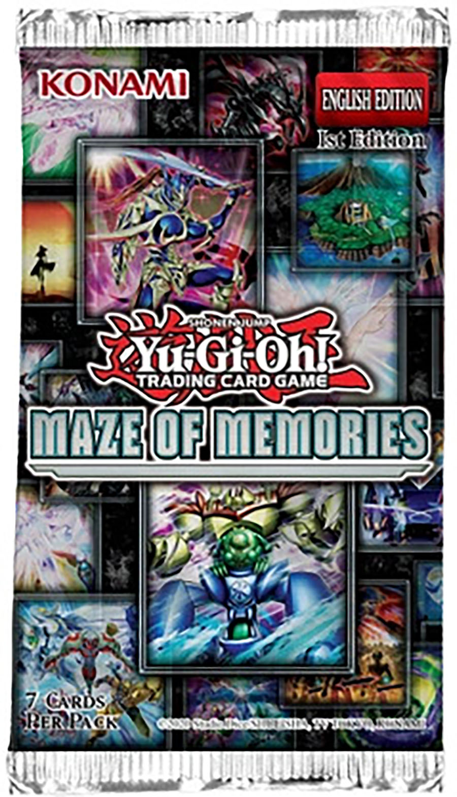 Yu-Gi-Oh Maze Of Memories Booster Pack
