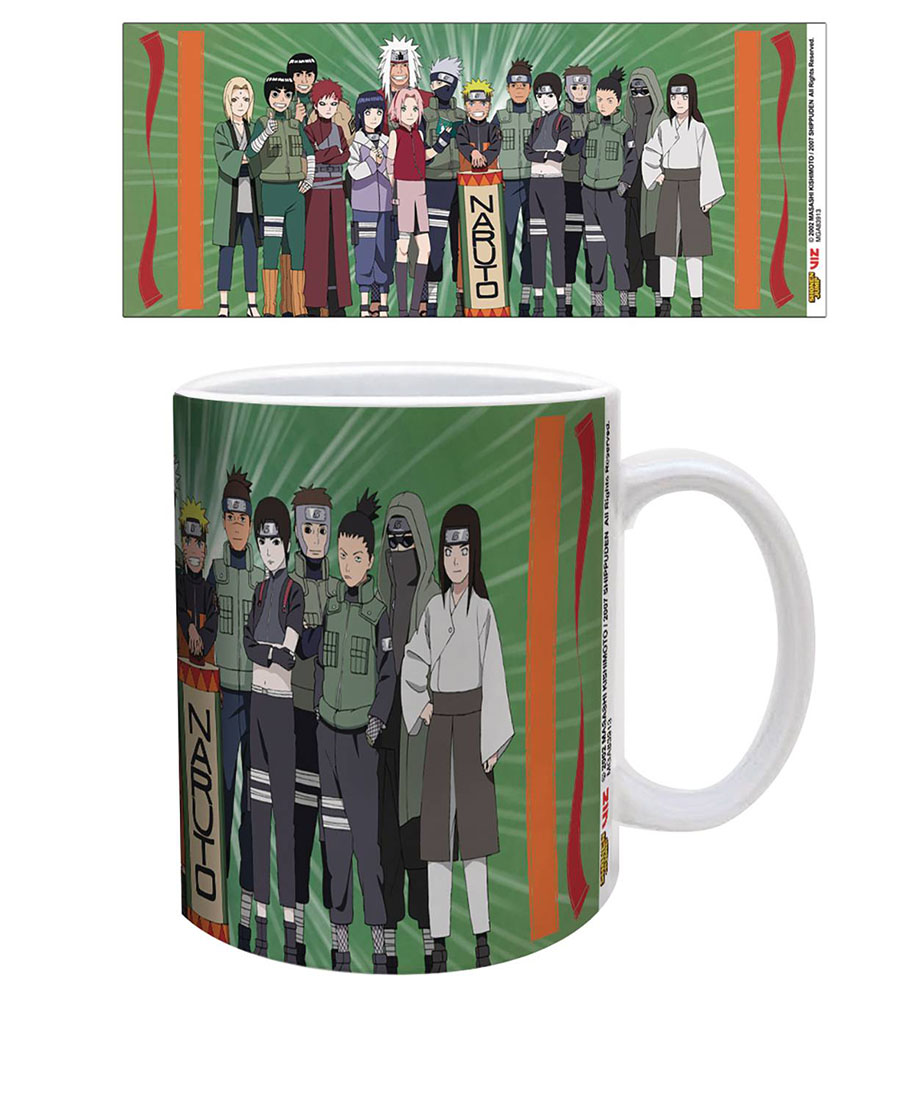 Naruto Ceramic Mug - Character Lineup