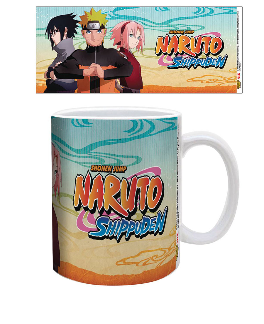 Naruto Ceramic Mug - Trio