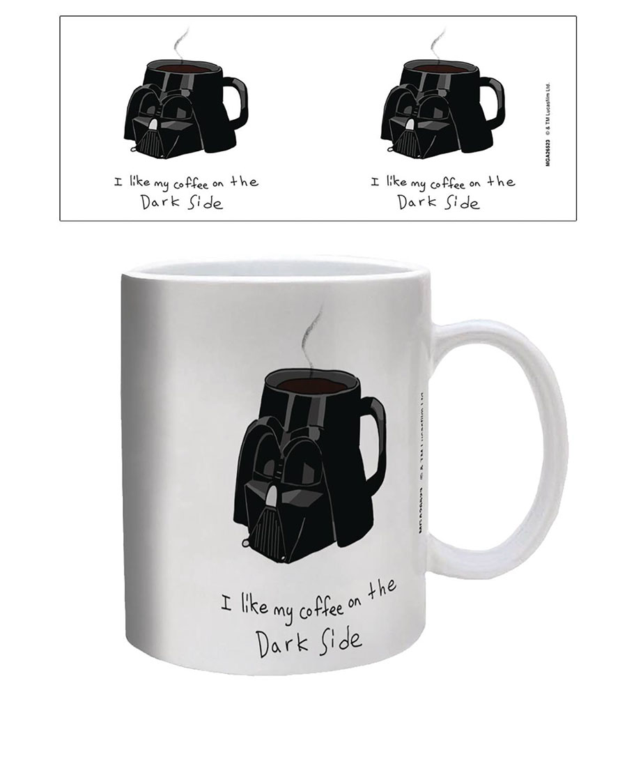 Star Wars Ceramic Mug - Dark Side Coffee Meme