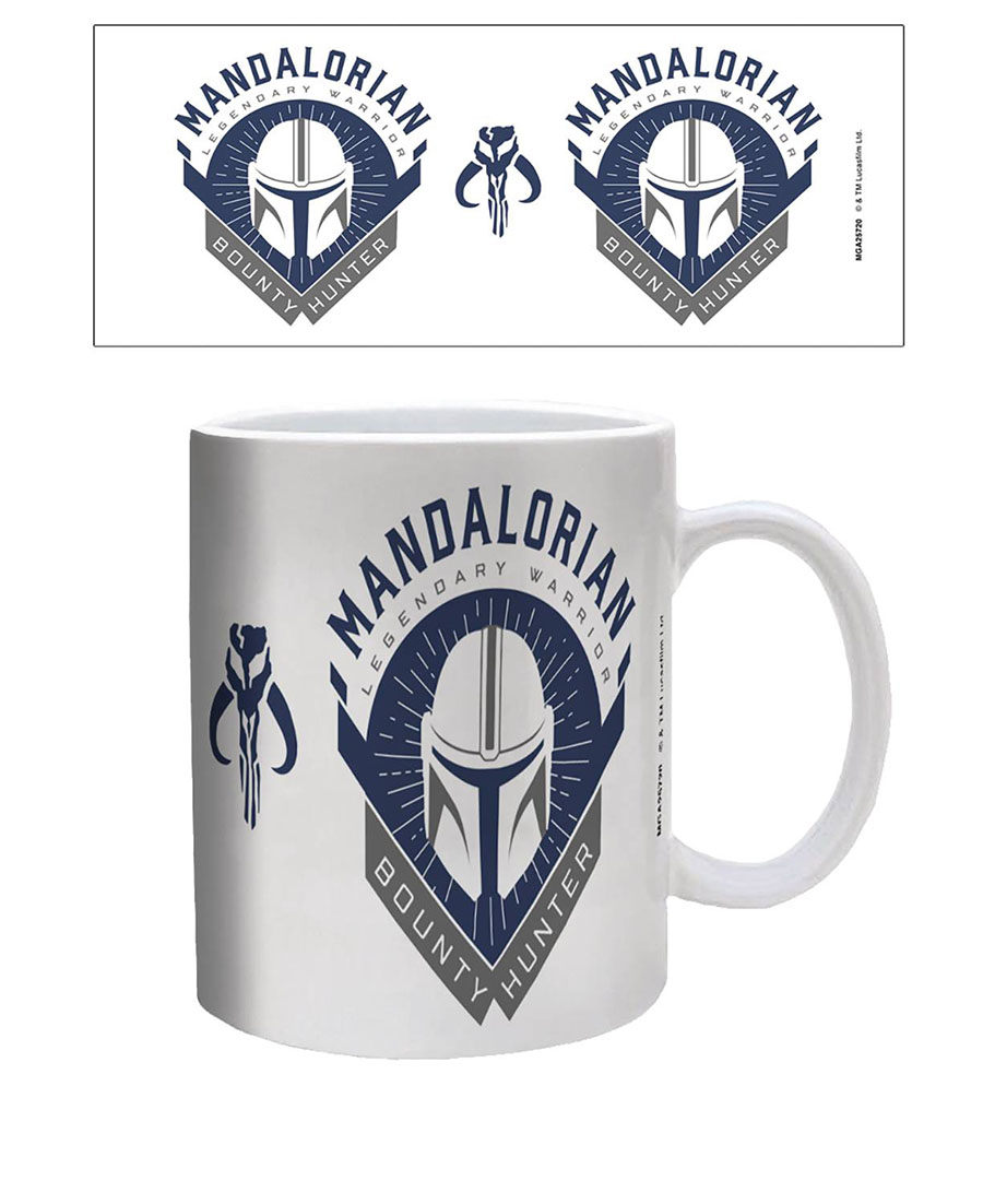 Star Wars The Mandalorian Ceramic Mug - Bounty Hunter