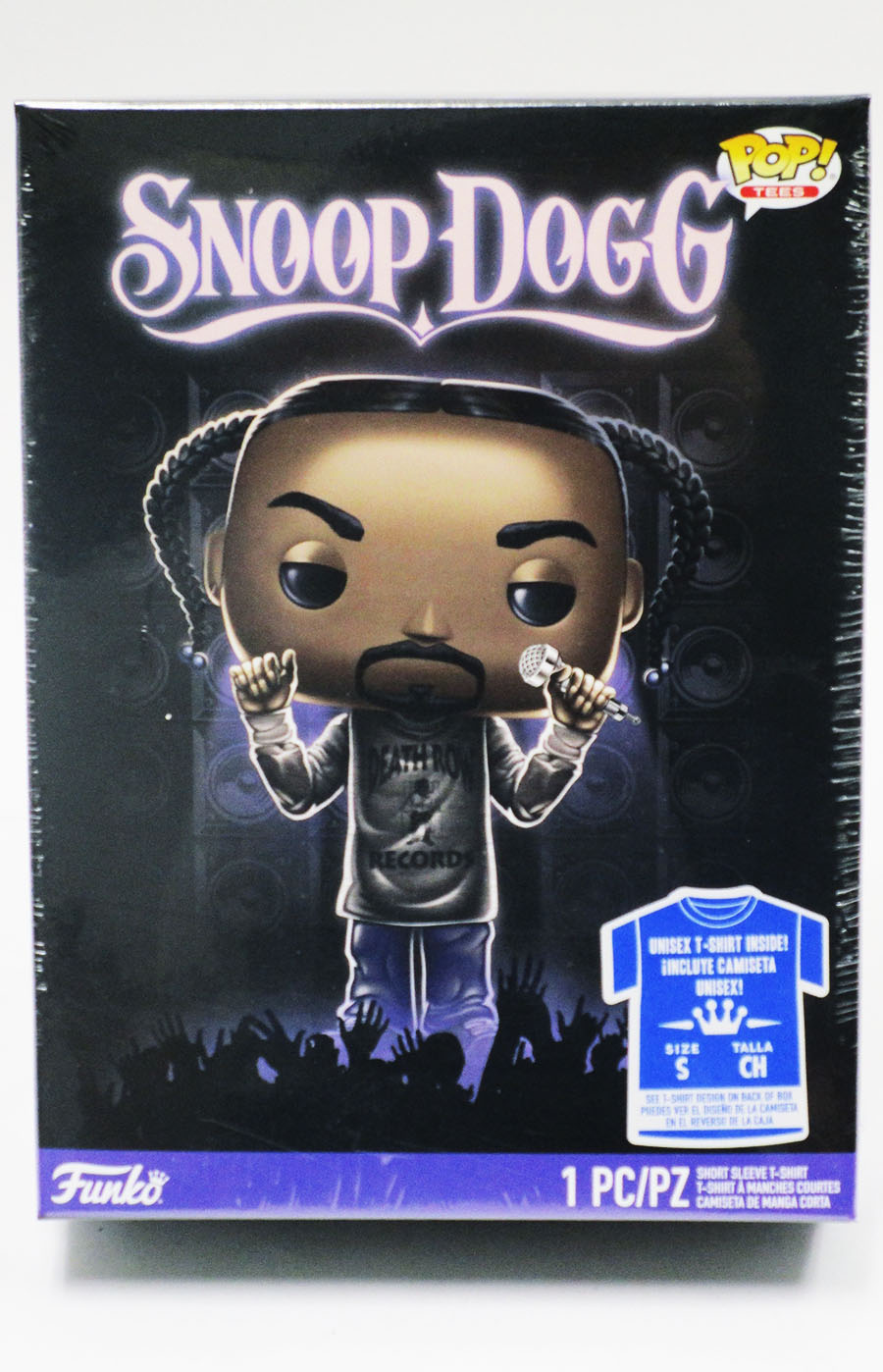 POP Boxed Tee Snoop Doggy Dogg T-Shirt Large