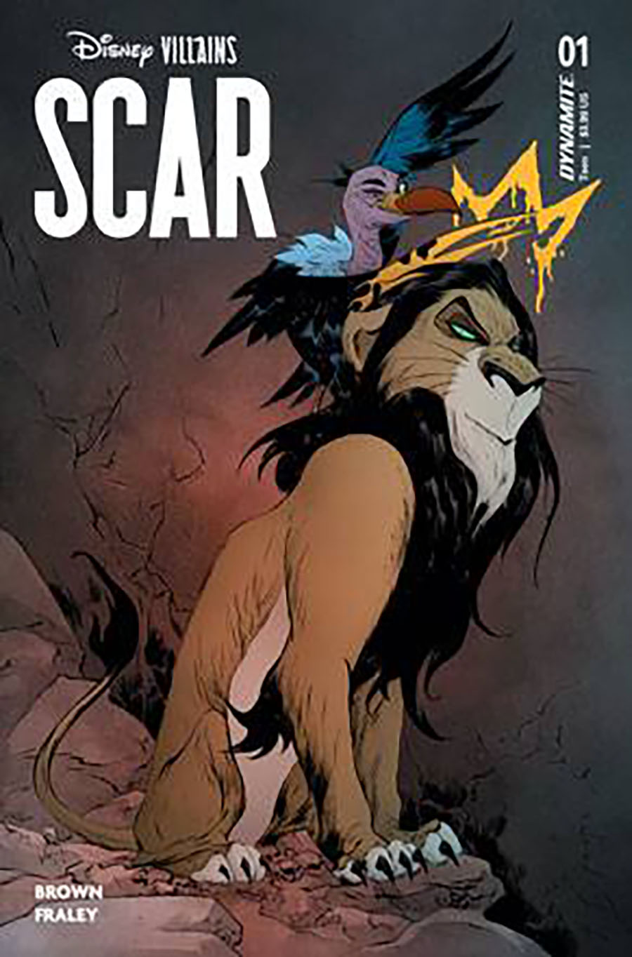 Disney Villains Scar #1 Cover V Variant Jae Lee Cover