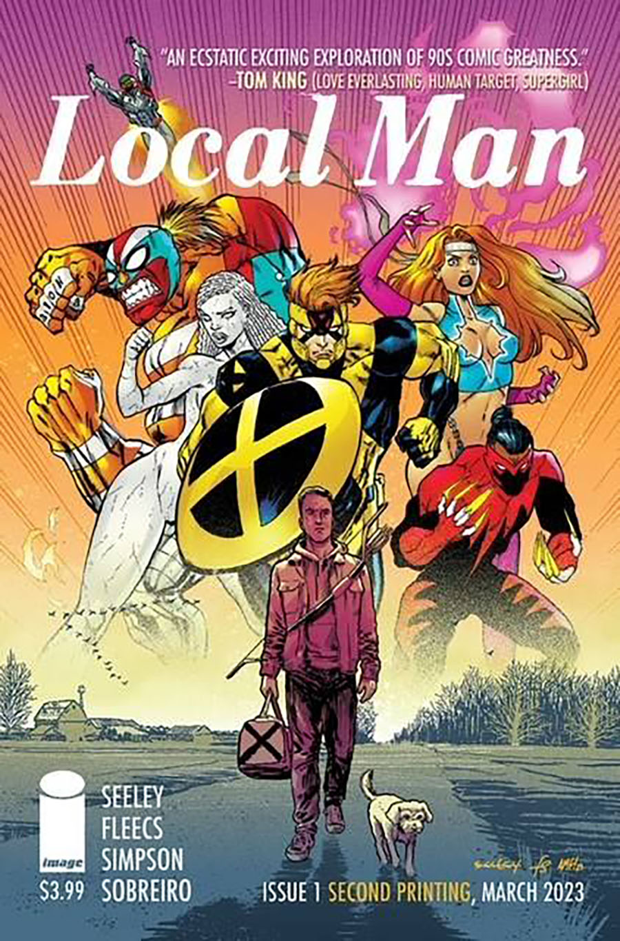 Local Man #1 Cover D 2nd Ptg