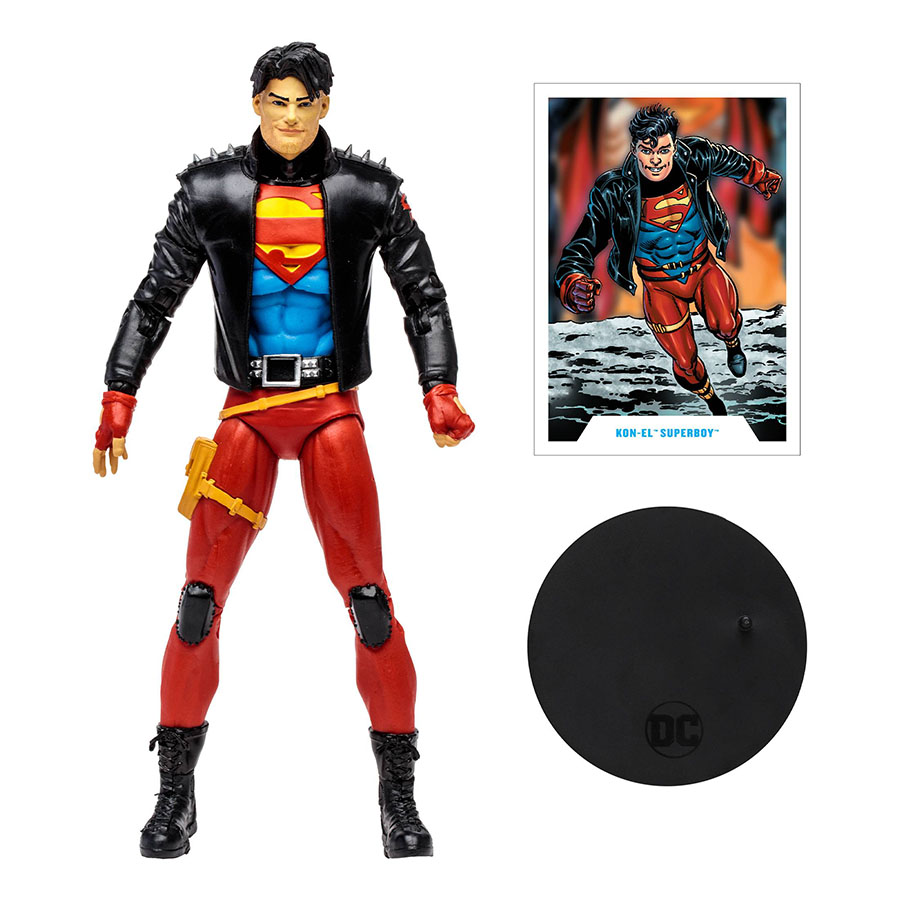 DC Multiverse Kon-El Superboy 7-Inch Scale Action Figure Case