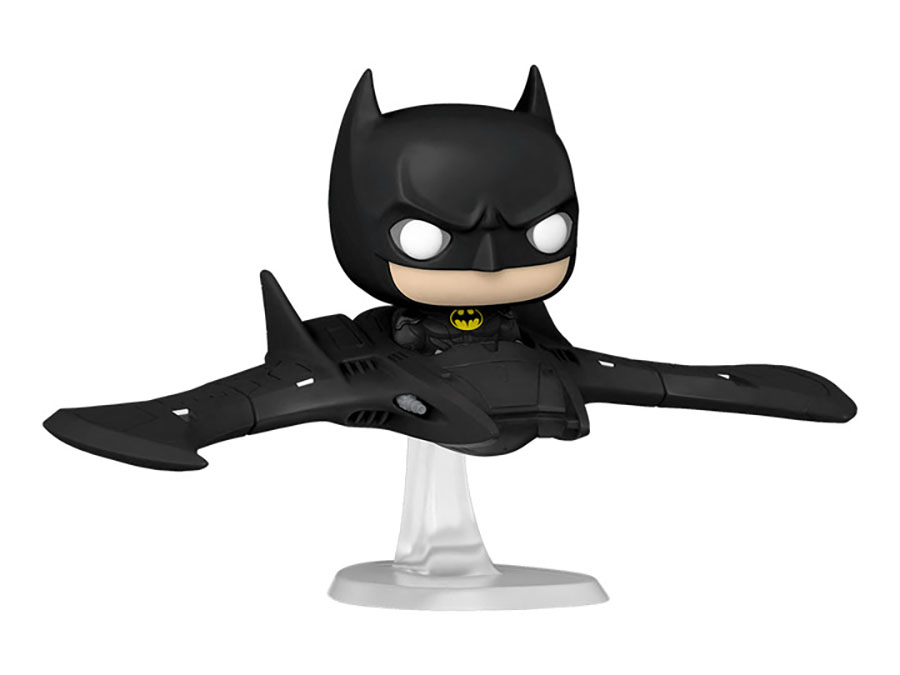 POP Ride Super Deluxe The Flash Batman In Batwing Vinyl Figure
