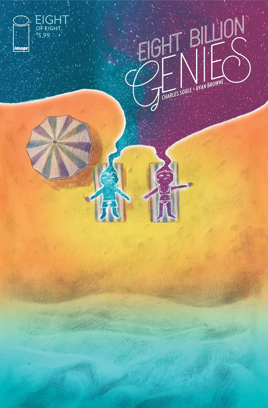 Eight Billion Genies #8 Cover C Variant Rosemary Soule Make-A-Wish Cover
