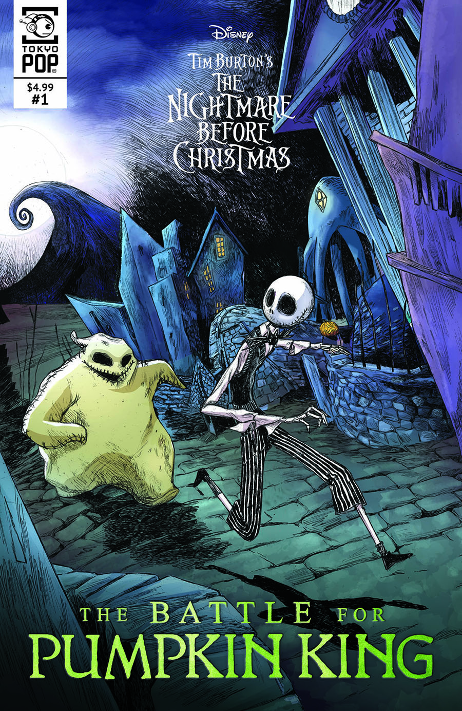 Nightmare Before Christmas Battle For Pumpkin King #1 Cover A Regular Cover