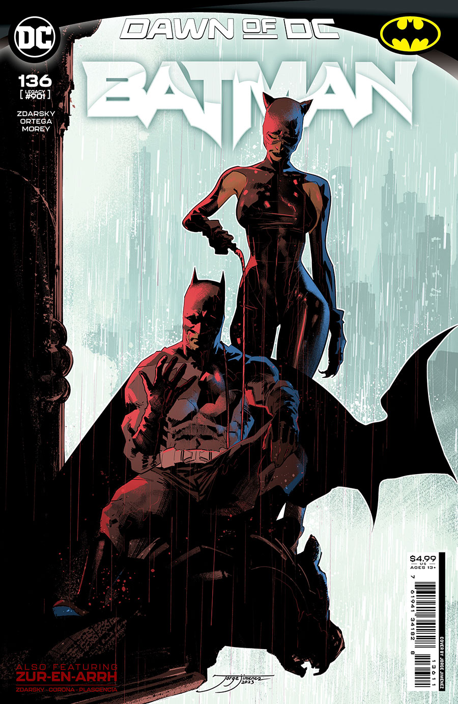 Batman Vol 3 #136 Cover A Regular Jorge Jimenez Cover