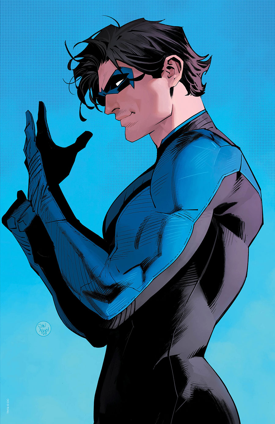 Nightwing Vol 4 105 Cover F Incentive Dan Mora Foil Variant Cover