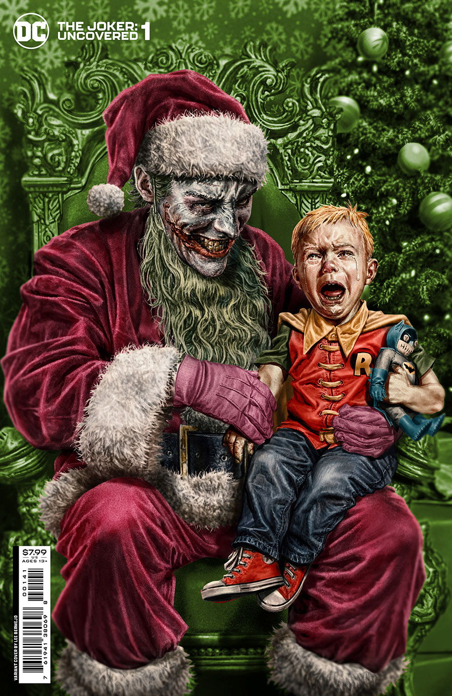 Joker Uncovered #1 (One Shot) Cover C Variant Lee Bermejo Foil Cover