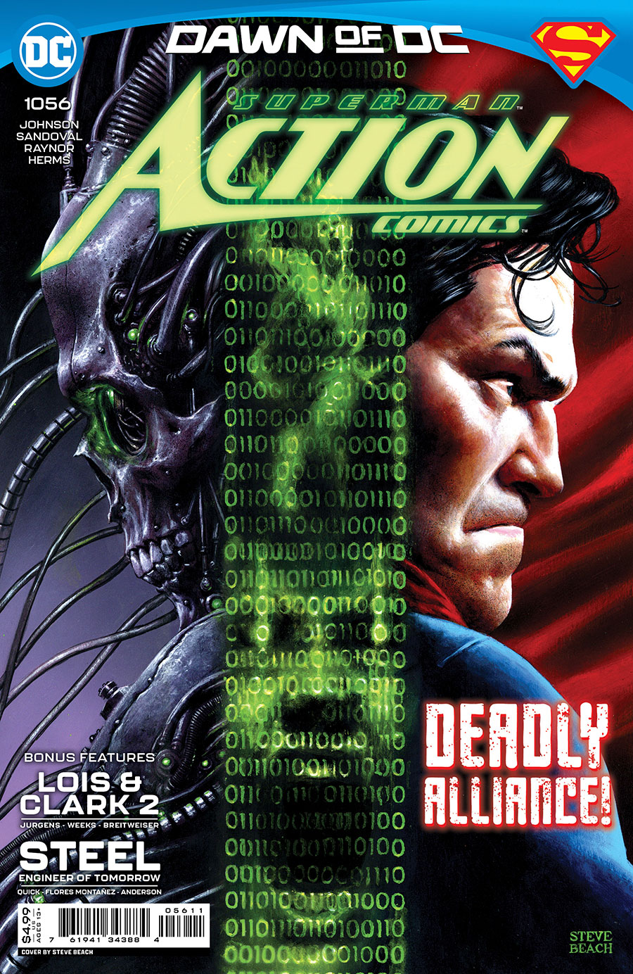 Action Comics Vol 2 #1056 Cover A Regular Steve Beach Cover