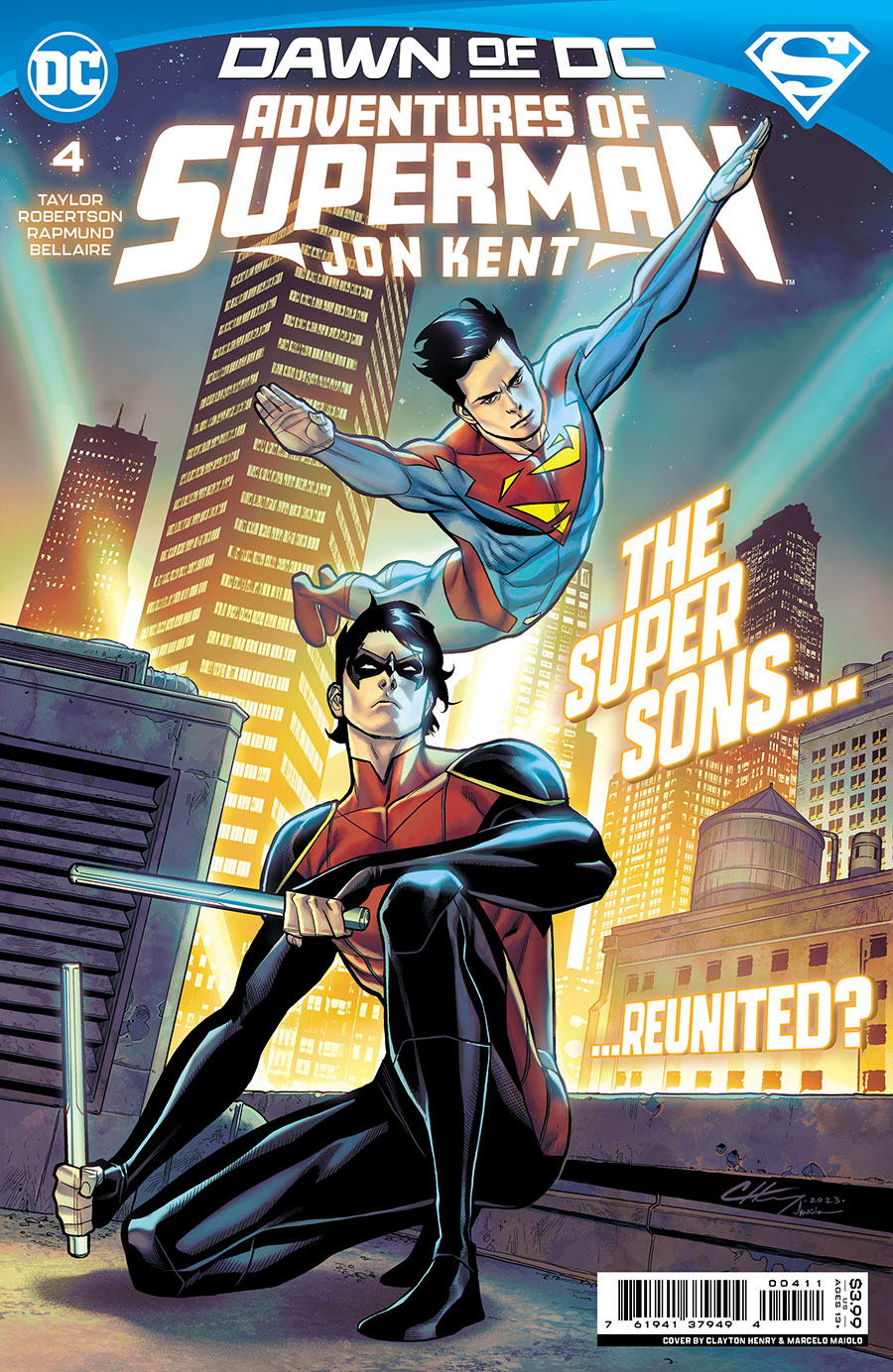 Adventures Of Superman Jon Kent #4 Cover A Regular Clayton Henry Cover
