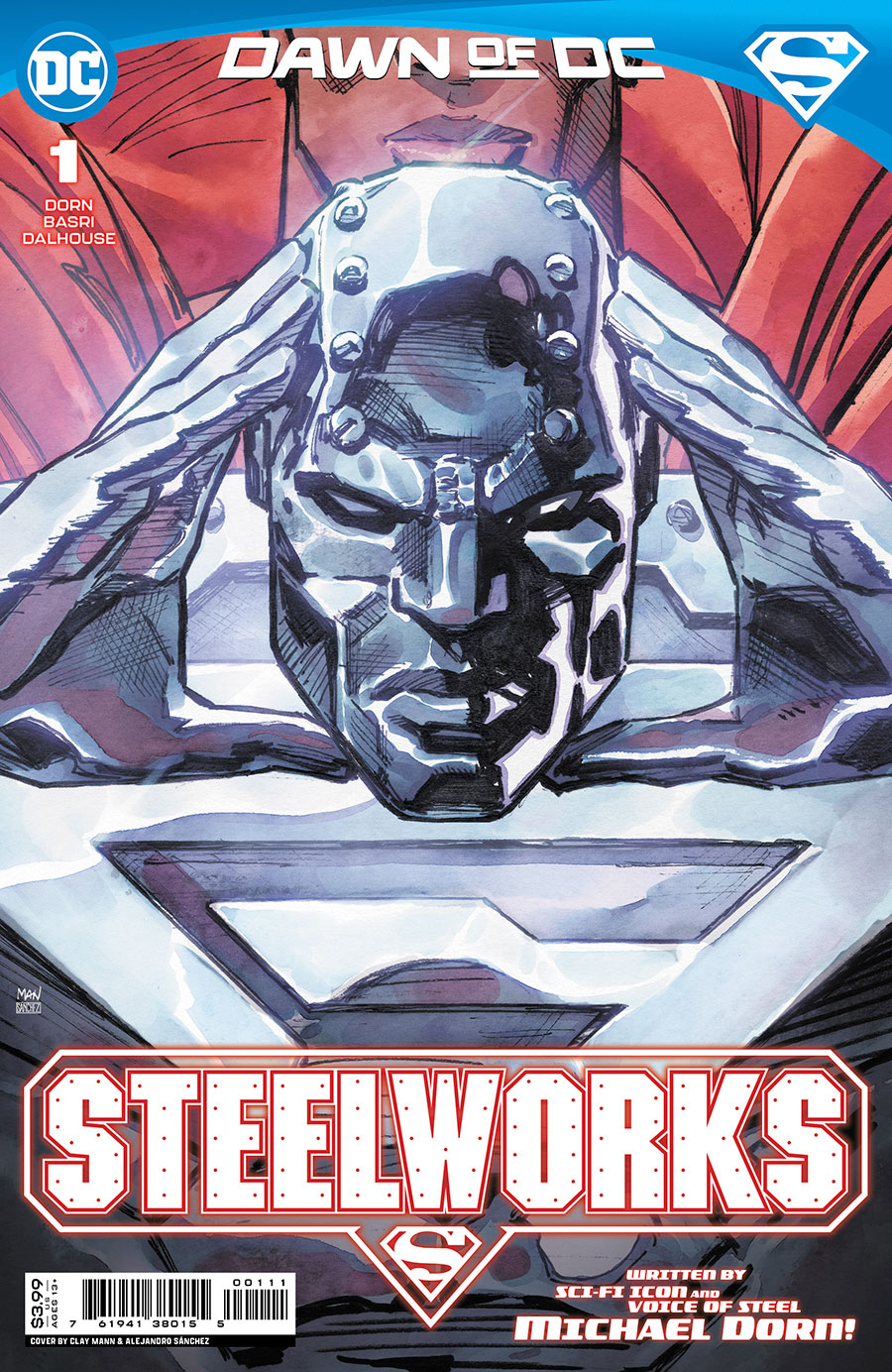 Steelworks #1 Cover A Regular Clay Mann Cover