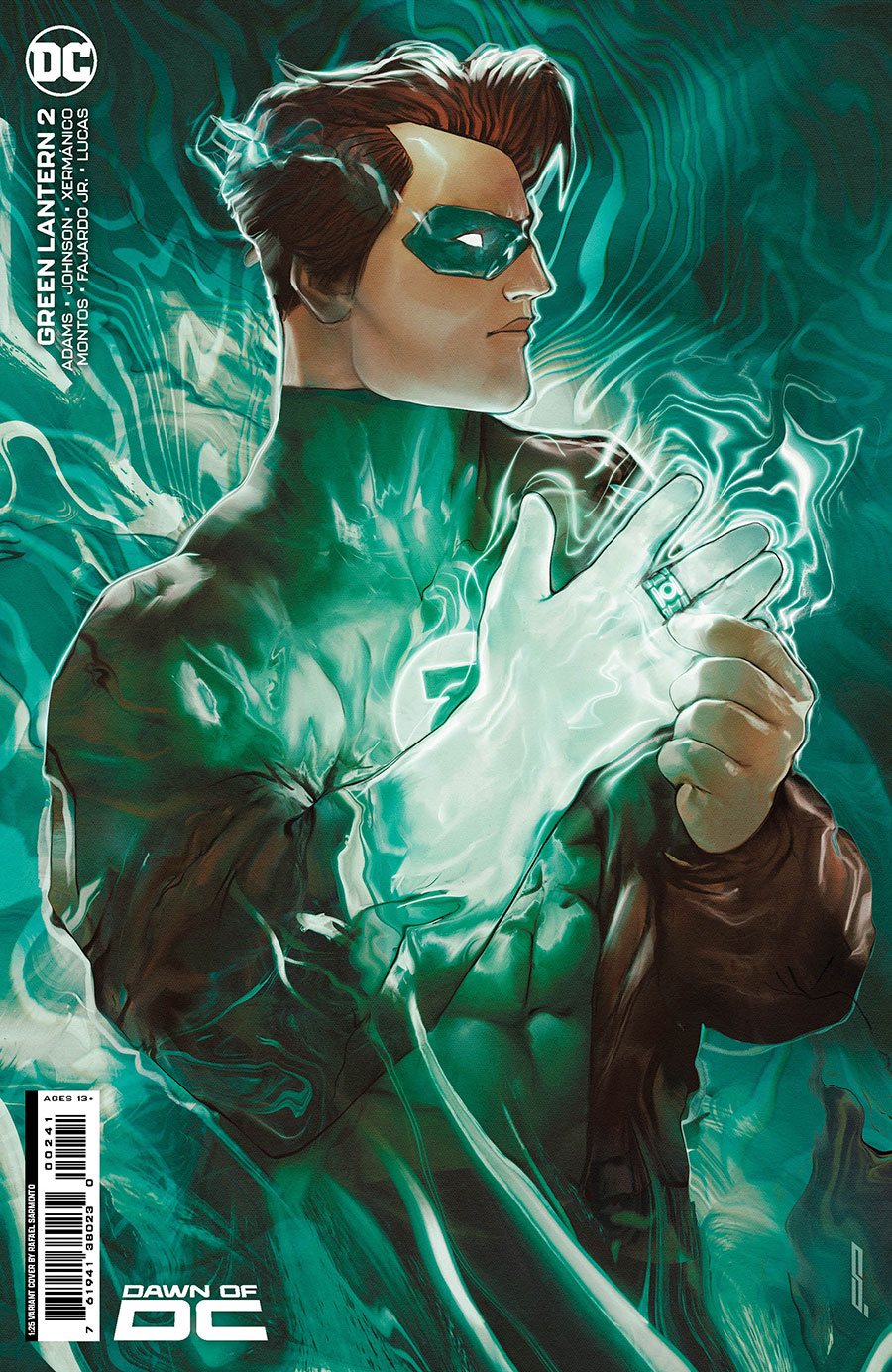 Green Lantern Vol 8 #2 Cover E Incentive Rafael Sarmento Card Stock Variant Cover