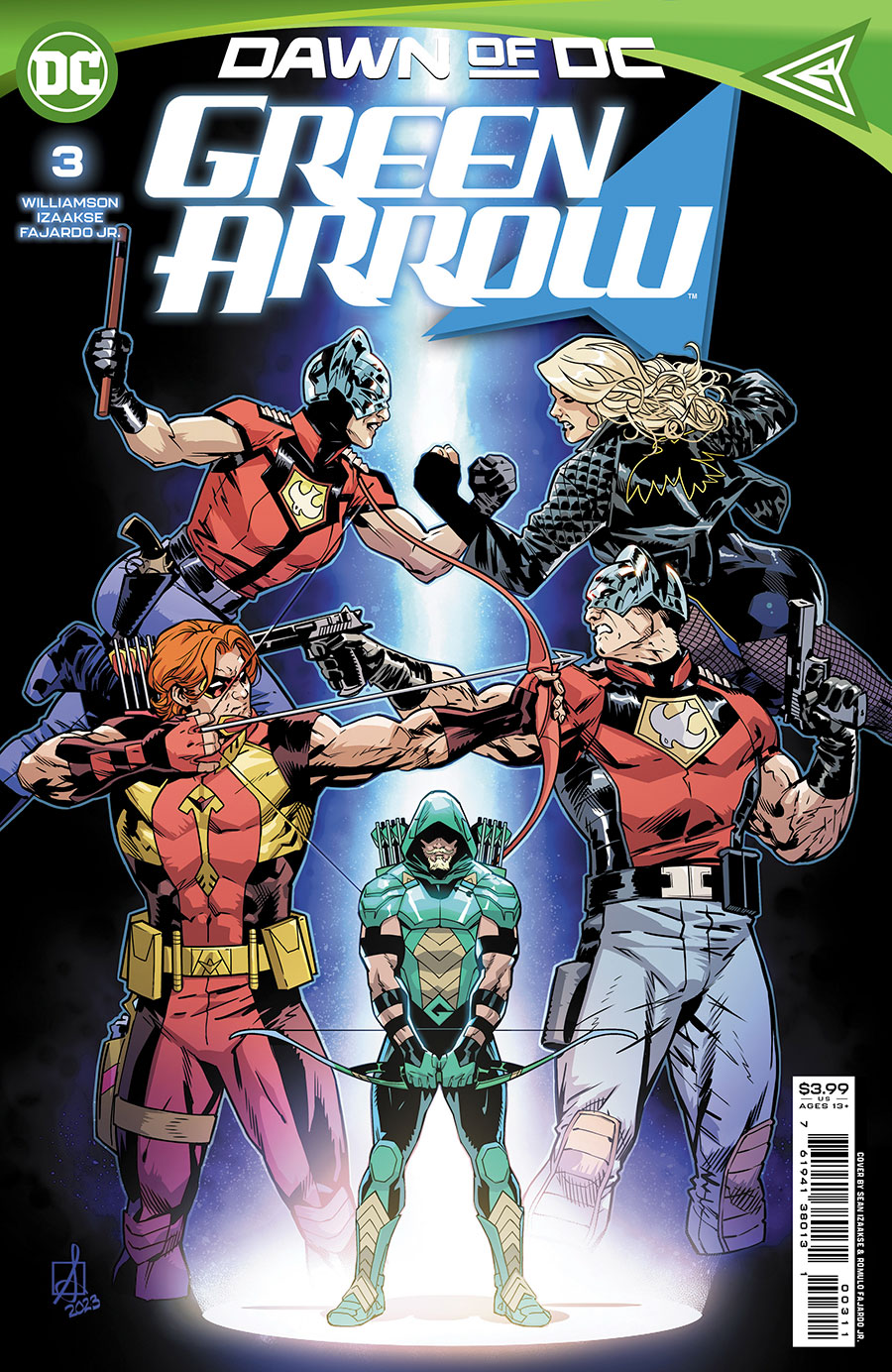 Green Arrow Vol 8 #3 Cover A Regular Sean Izaakse Cover