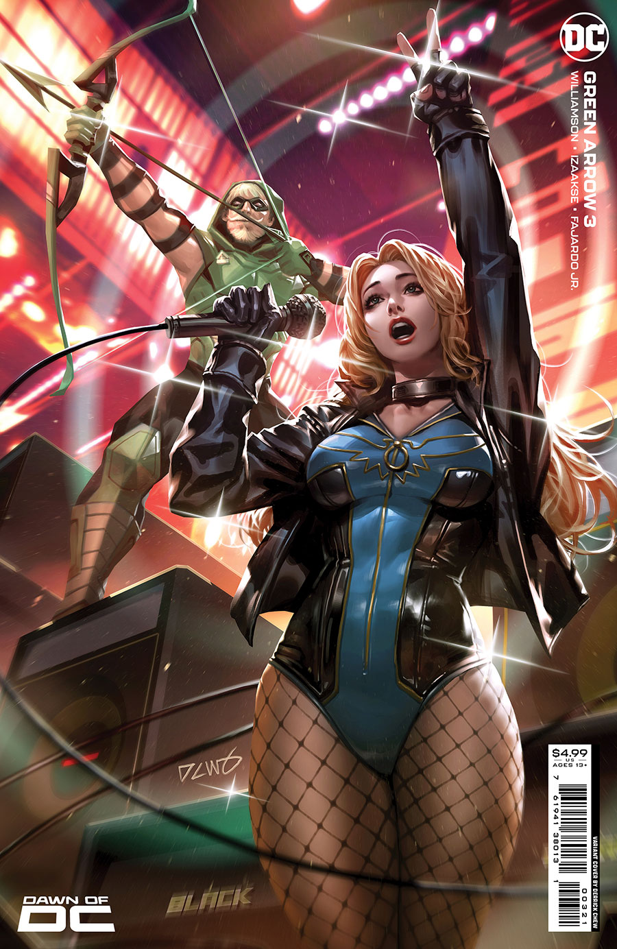 Green Arrow Vol 8 #3 Cover B Variant Derrick Chew Card Stock Cover