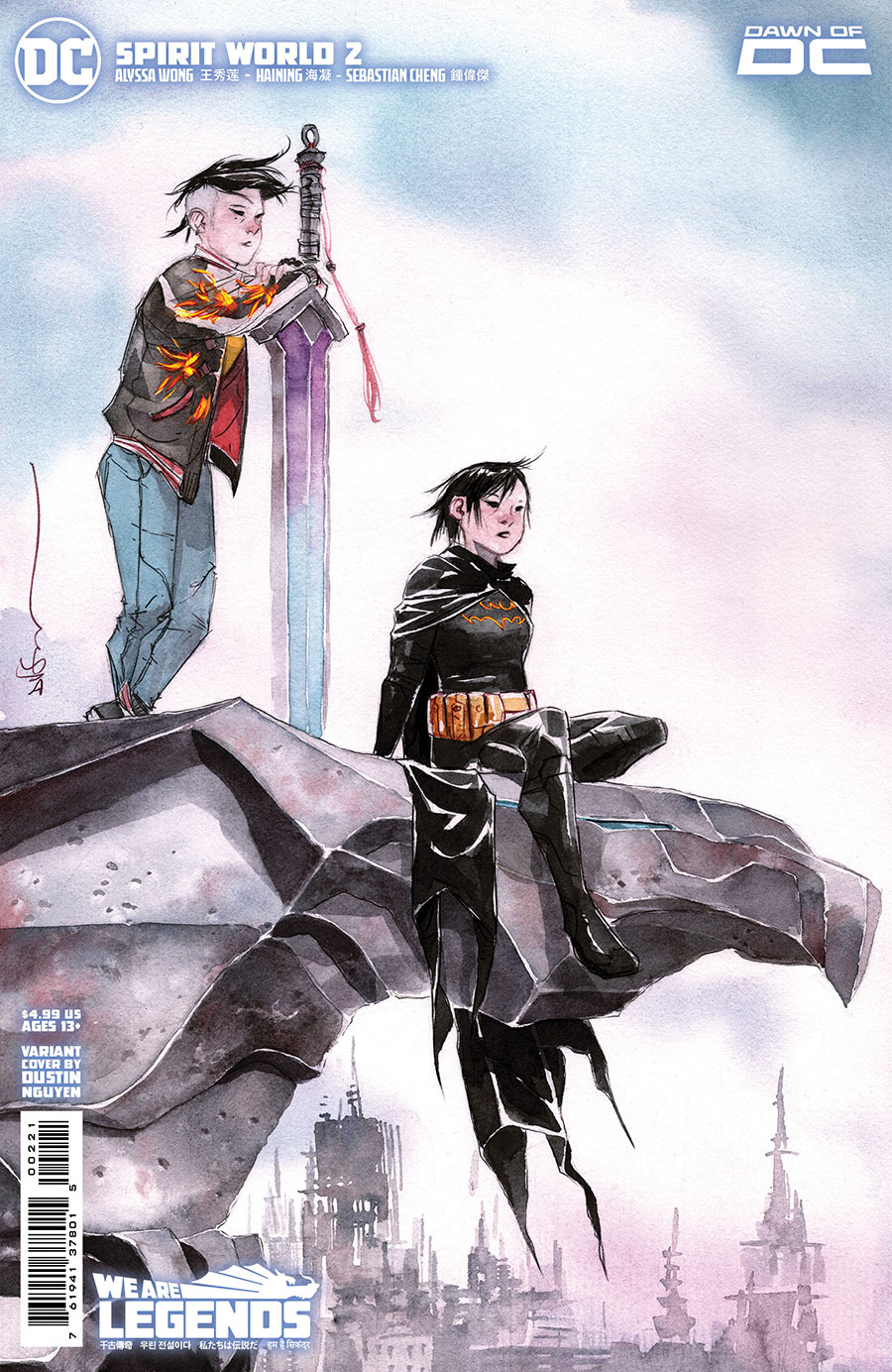 Spirit World #2 Cover B Variant Dustin Nguyen Card Stock Cover