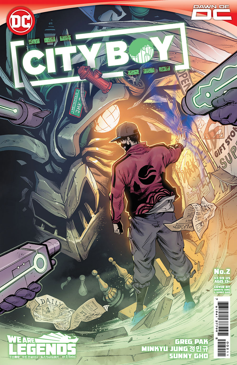 City Boy #2 Cover A Regular Minkyu Jung Cover