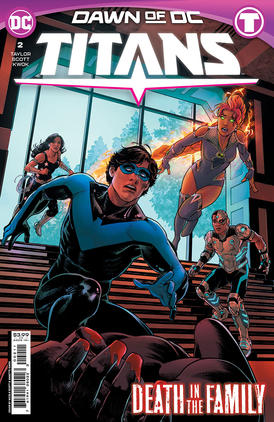 Titans Vol 4 #2 Cover A Regular Nicola Scott Cover