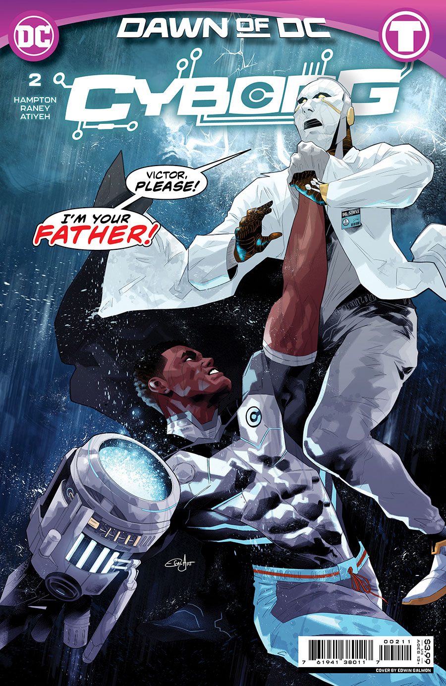 Cyborg Vol 3 #2 Cover A Regular Edwin Galmon Cover