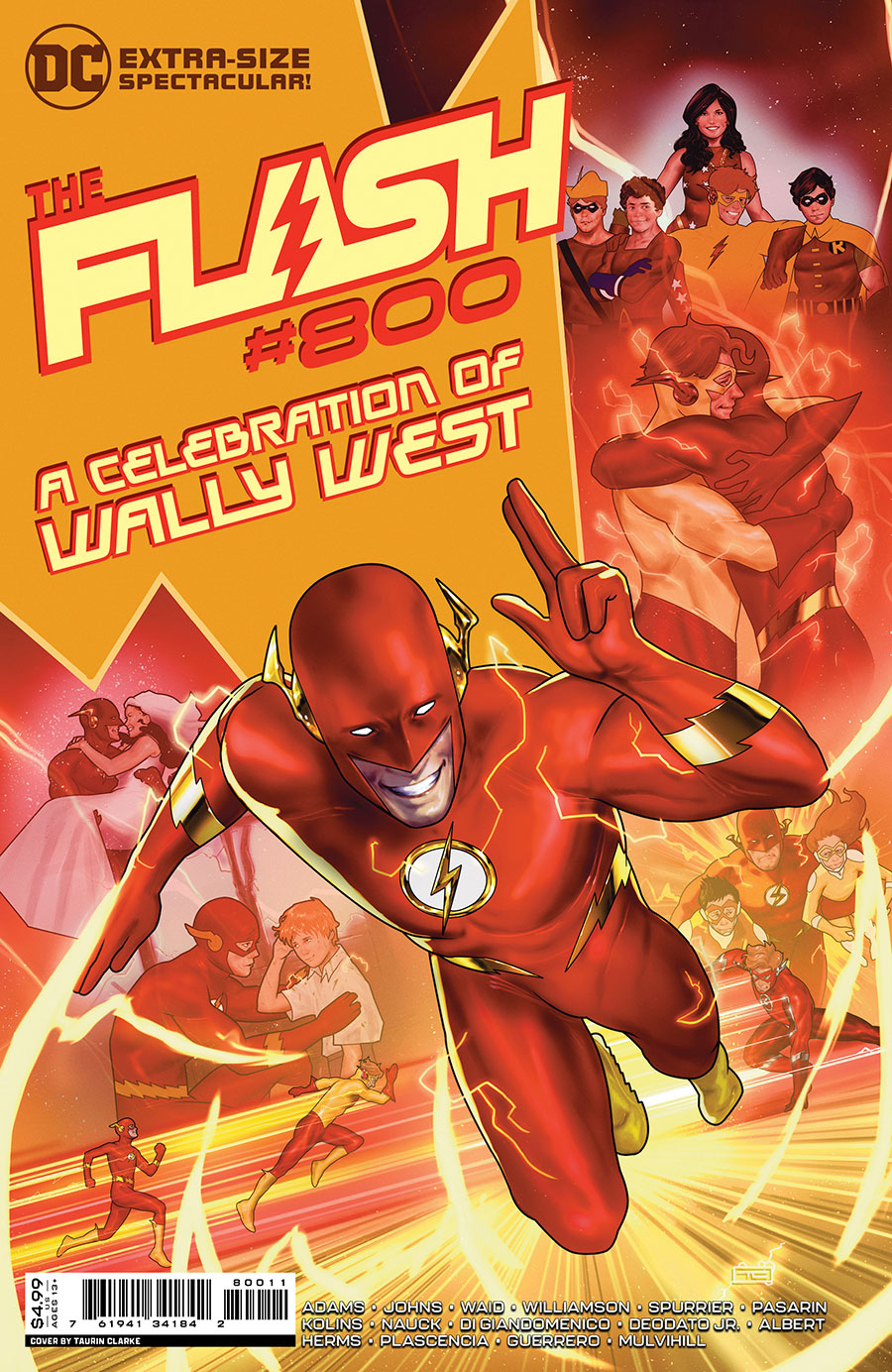 Flash Vol 5 #800 Cover A Regular Taurin Clarke Cover