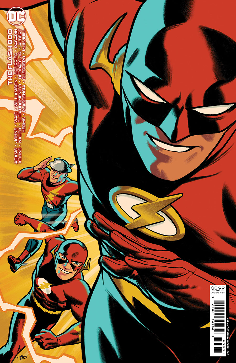 Flash Vol 5 #800 Cover B Variant Michael Cho Card Stock Cover