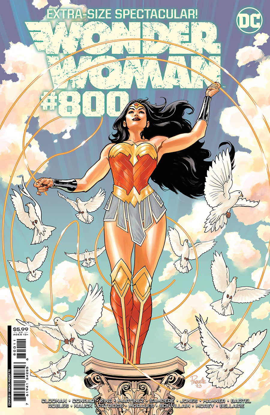 Wonder Woman Vol 5 #800 Cover A Regular Yanick Paquette Cover