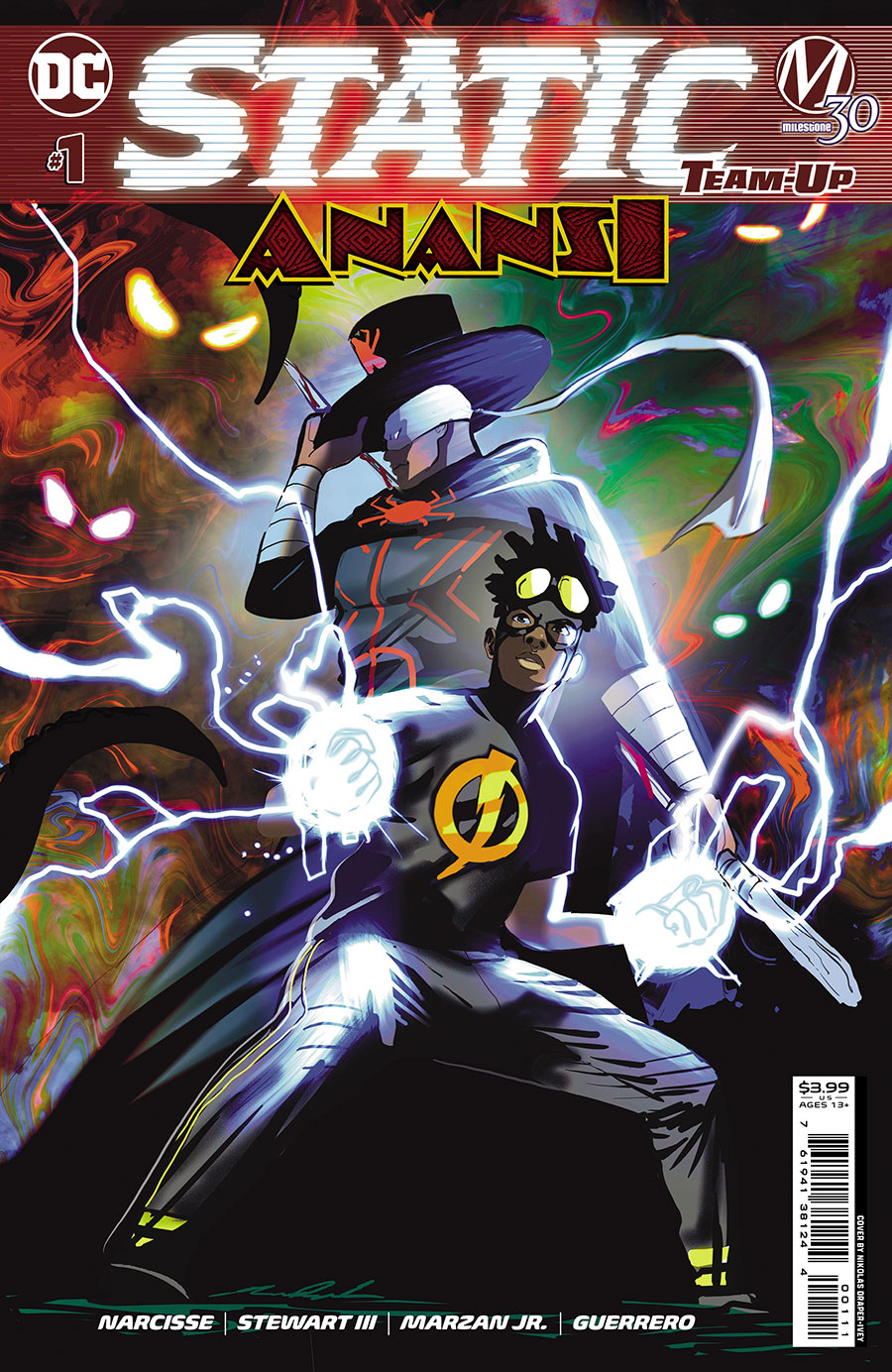 Static Team-Up Anansi #1 (One Shot) Cover A Regular Nikolas Draper-Ivey Cover