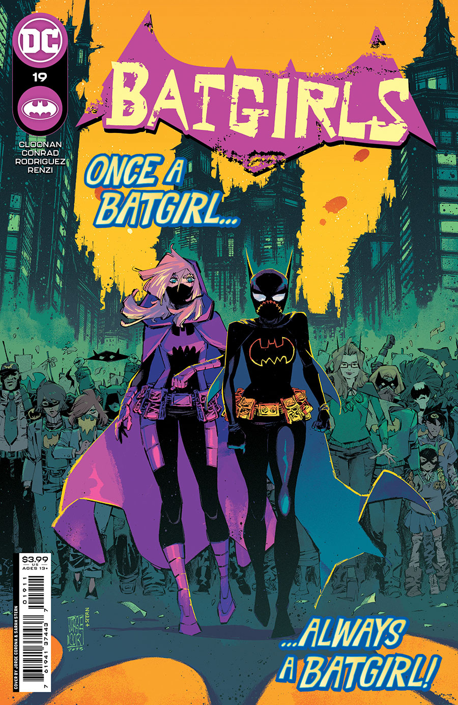 Batgirls #19 Cover A Regular Jorge Corona Cover