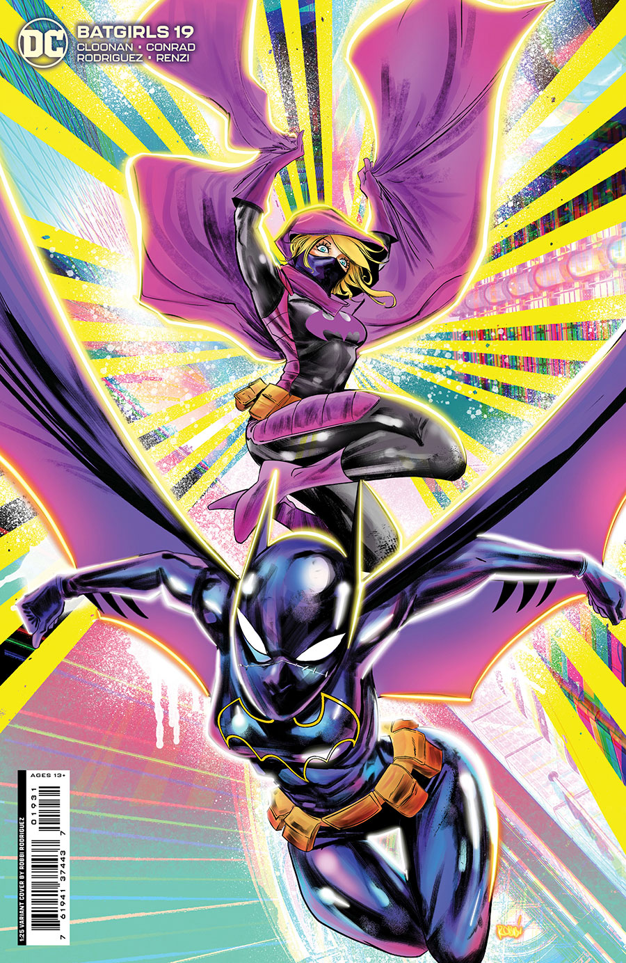 Batgirls #19 Cover C Incentive Robbi Rodriguez Card Stock Variant Cover
