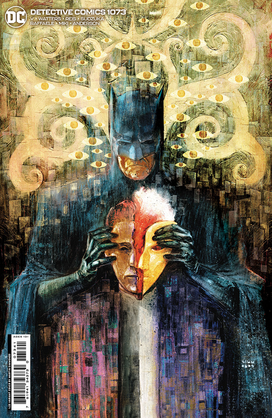 Detective Comics Vol 2 #1073 Cover F Incentive Martin Simmonds Card Stock Variant Cover