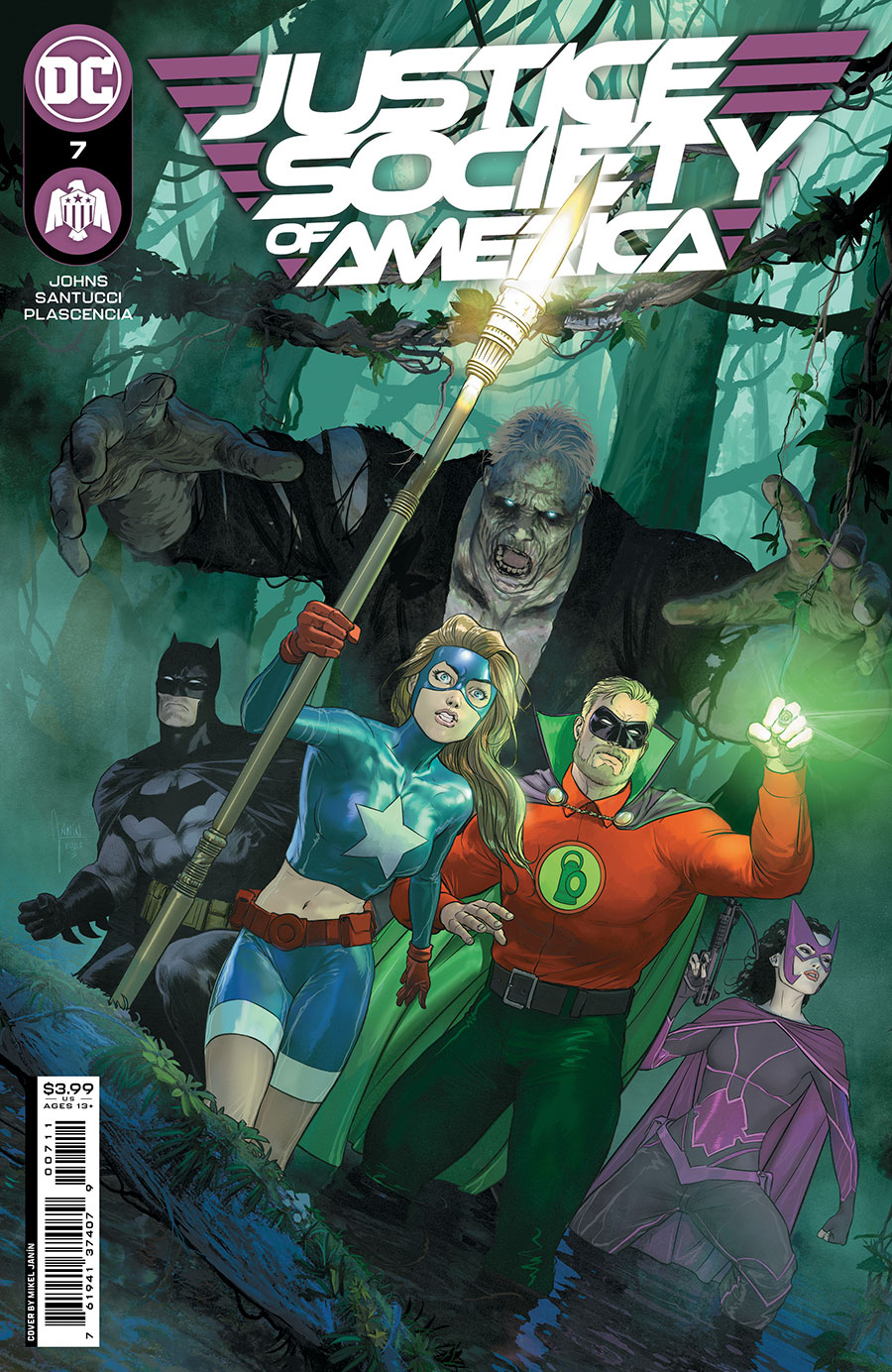 Justice Society Of America Vol 4 #7 Cover A Regular Mikel Janin Cover